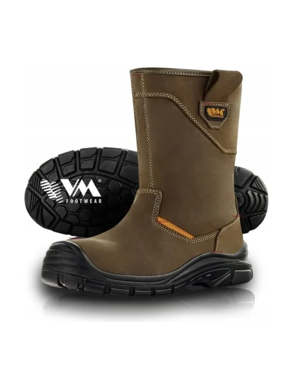 Buty robocze trzewiki S3 zimowe ocieplane Edinburgh VM Footwear