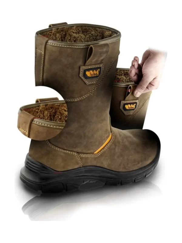 Buty robocze trzewiki S3 zimowe ocieplane Edinburgh VM Footwear