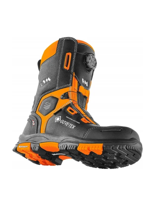 Buty robocze trzewiki S7 wysokie Connecticut VM Footwear zapięcie boa spin