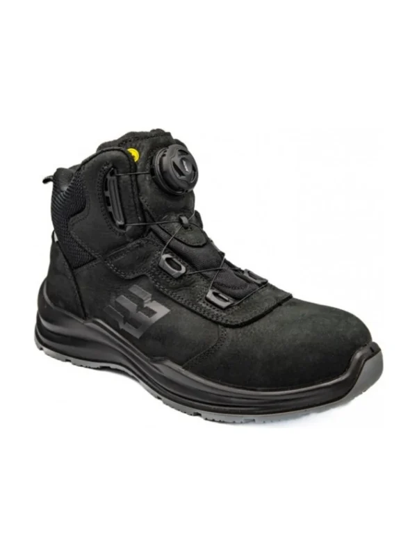 Buty robocze trzewiki Spartaks-Moz S3 ESD Bosafety zapięcie boa czarne