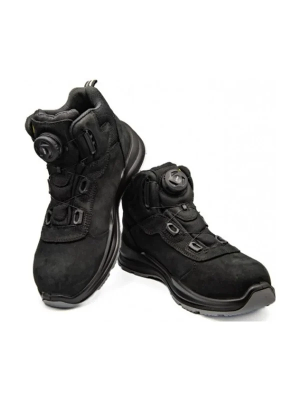 Buty robocze trzewiki Spartaks-Moz S3 ESD Bosafety zapięcie boa czarne