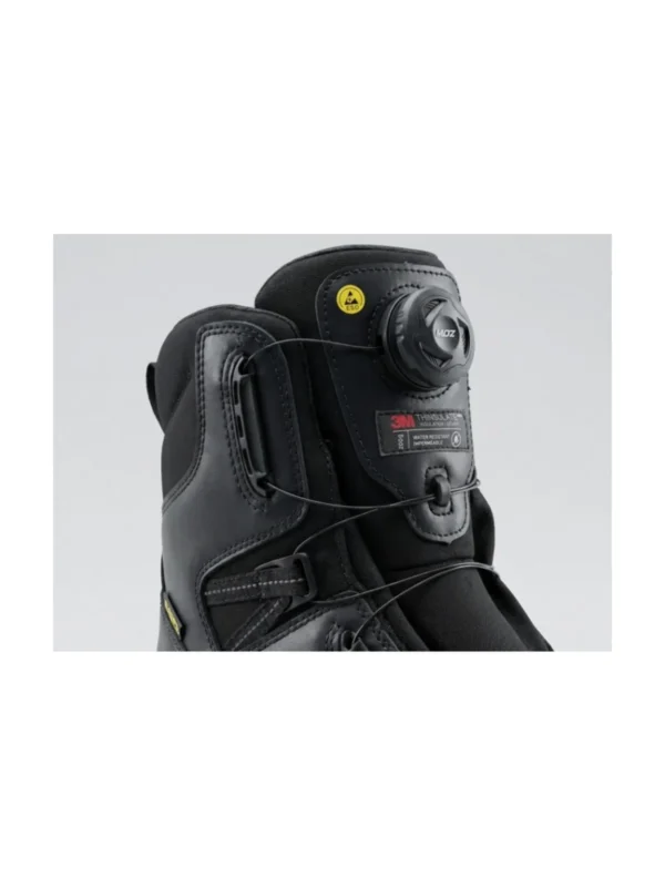 Buty robocze trzewiki zimowe S7 Poseidon BoSafety zapięcie boa