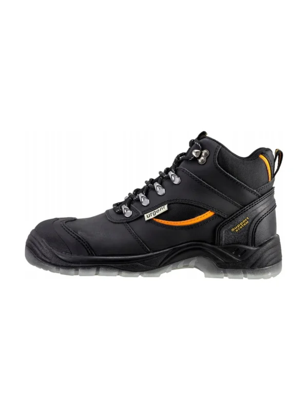 Buty robocze Urgent skórzane 126 S1 z podnoskiem czarne
