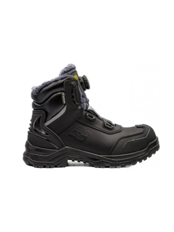 Buty robocze zimowe trzewiki ocieplane Triton S3S BoSafety zapięcie boa
