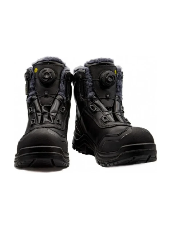 Buty robocze zimowe trzewiki ocieplane Triton S3S BoSafety zapięcie boa