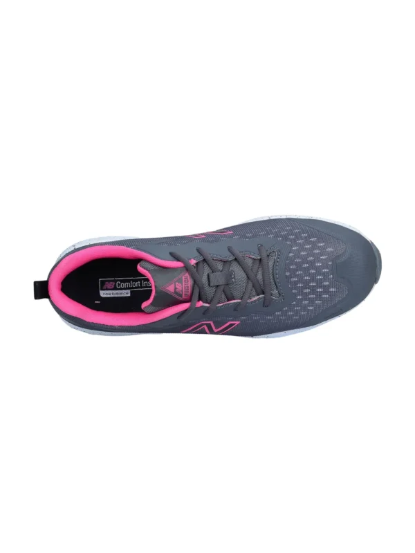 Damskie buty robocze New Balance Logic Womens S1 PL, szaro-różowe #Premium