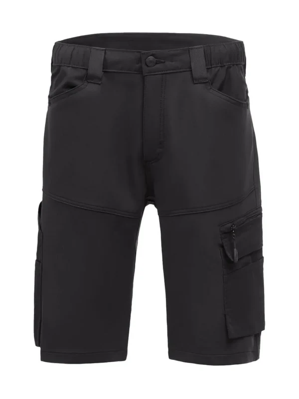 Elastyczne szorty robocze DX4 czarne stretch wiele kieszeni Portwest DX420