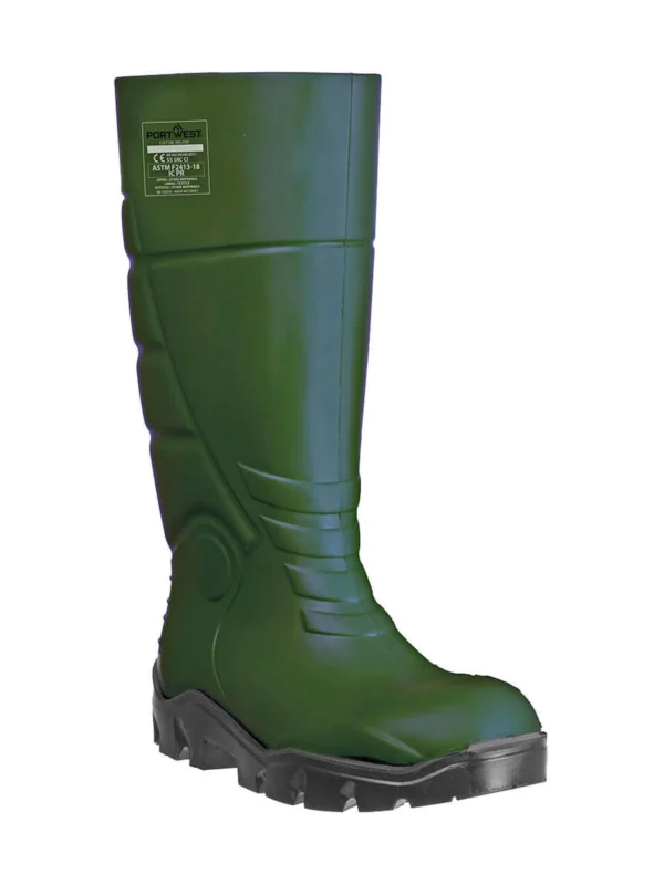 Kalosze wysokie z podnoskiem PU Wellington S5 CI FO Portwest FD95