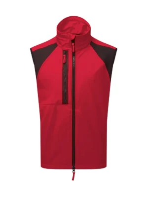 Kamizelka bezrękawnik czerwony softshell ECO WX2 Portwest CD876