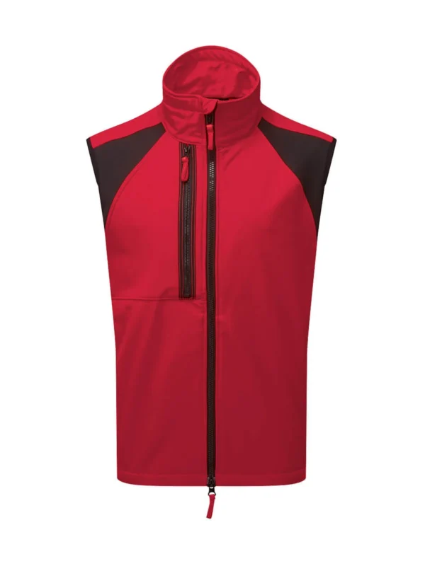 Kamizelka bezrękawnik czerwony softshell ECO WX2 Portwest CD876