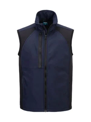 Kamizelka bezrękawnik granatowy softshell ECO WX2 Portwest CD876