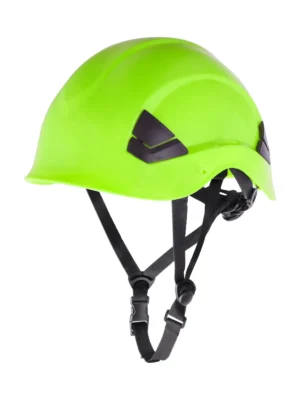 Kask hełm ochronny do pracy na wysokości Sallet neon zielony