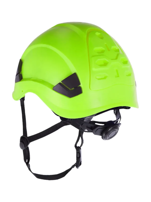Kask hełm ochronny do pracy na wysokości Sallet neon zielony