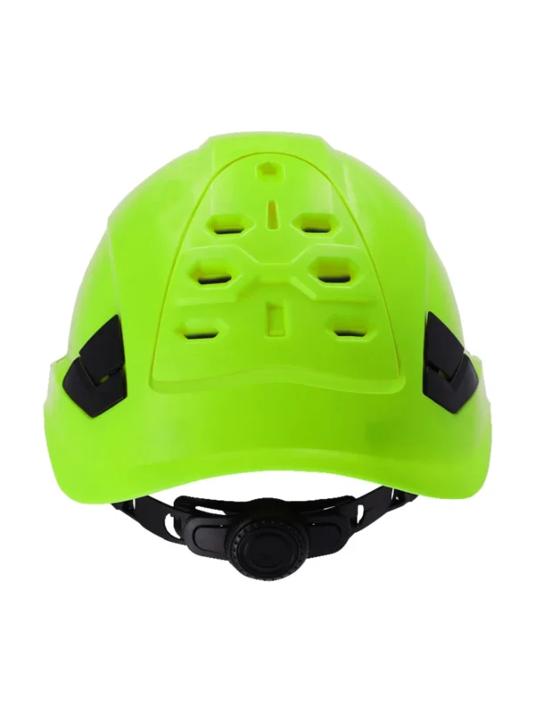 Kask hełm ochronny do pracy na wysokości Sallet neon zielony