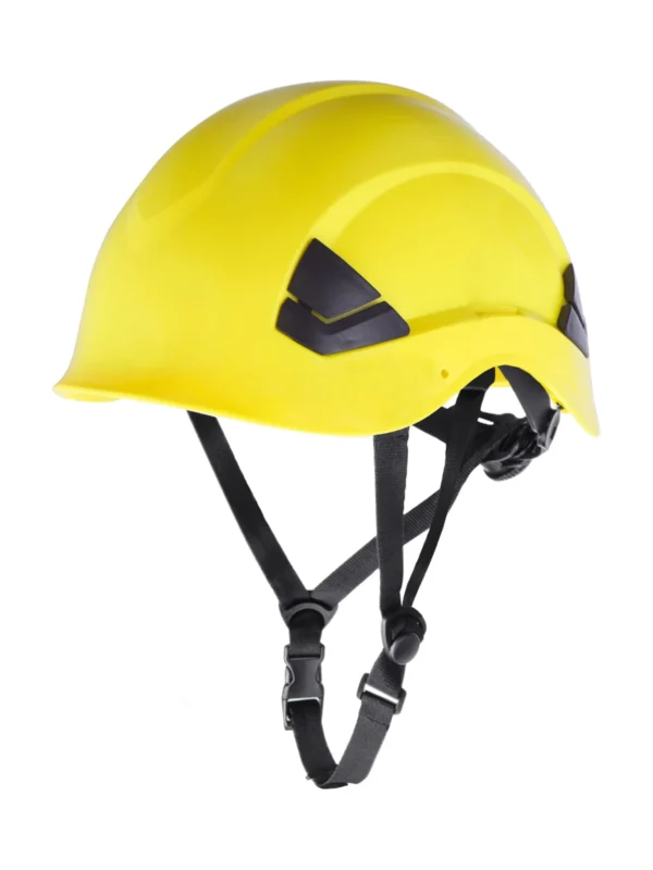 Kask hełm ochronny do pracy na wysokości Sallet żółty