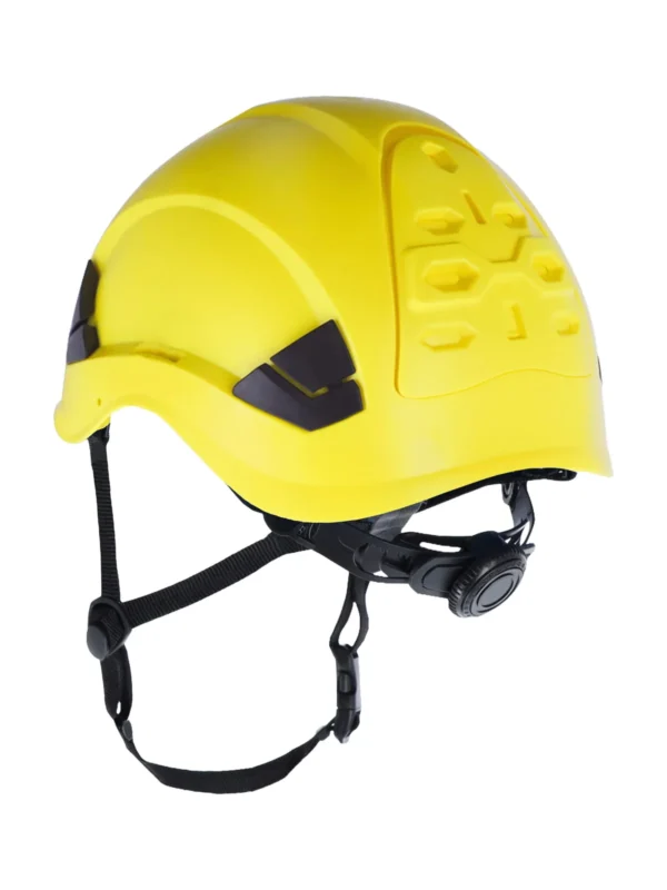 Kask hełm ochronny do pracy na wysokości Sallet żółty