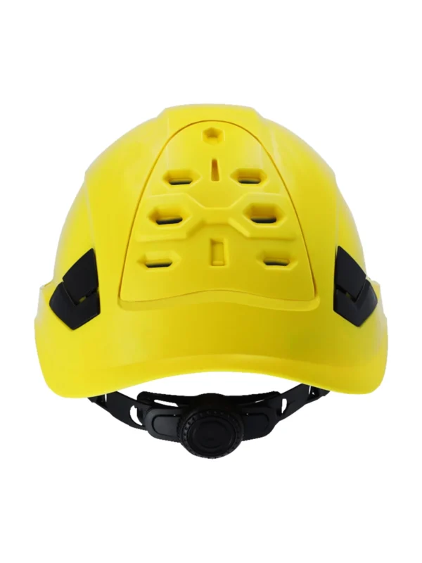 Kask hełm ochronny do pracy na wysokości Sallet żółty