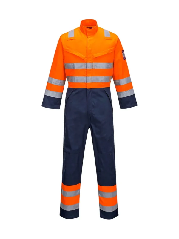 Kombinezon ostrzegawczy Modaflame RIS pomarańczowy/granat Portwest MV29