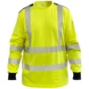 Koszulka antystatyczna odblaskowa BoSafety MULTISAFE III kat. Hi-vis Klasa 3 żółta