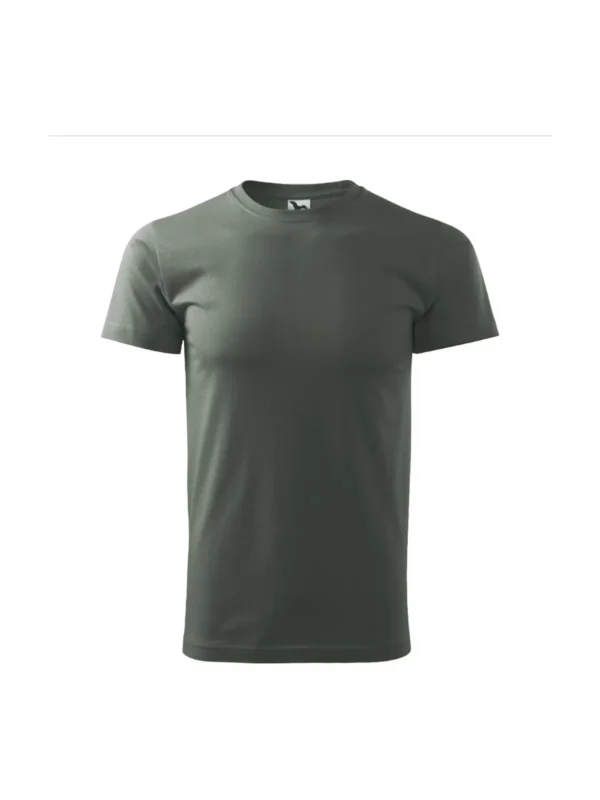 Koszulka bawełniana Basic Malfini ciemna khaki