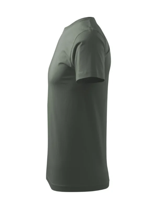 Koszulka bawełniana Basic Malfini ciemna khaki
