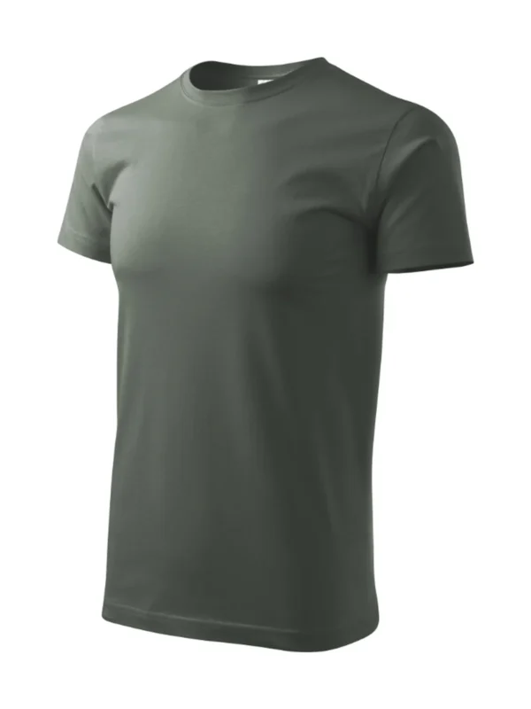 Koszulka bawełniana Basic Malfini ciemna khaki