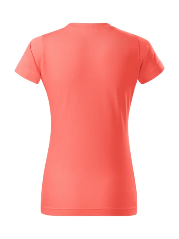 Koszulka bawełniana damska Malfini Basic coral