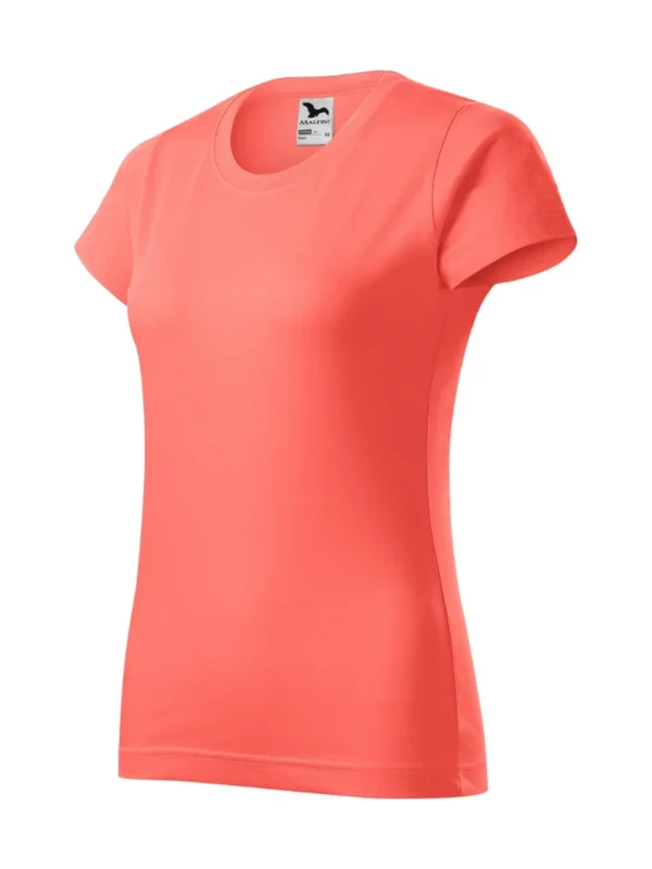 Koszulka bawełniana damska Malfini Basic coral