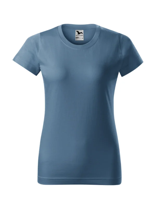 Koszulka bawełniana damska Malfini Basic denim
