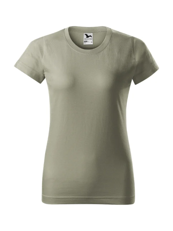 Koszulka bawełniana damska Malfini Basic jasna khaki