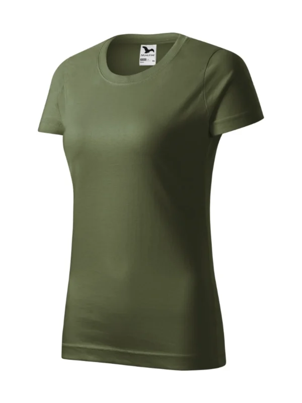 Koszulka bawełniana damska Malfini Basic khaki
