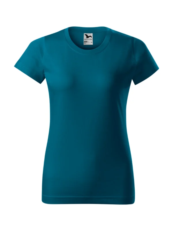 Koszulka bawełniana damska Malfini Basic petrol blue