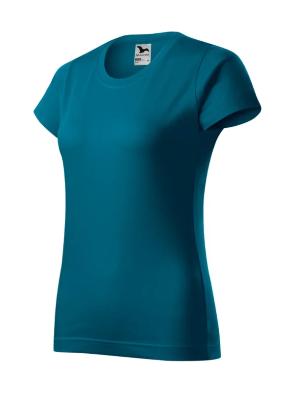 Koszulka bawełniana damska Malfini Basic petrol blue