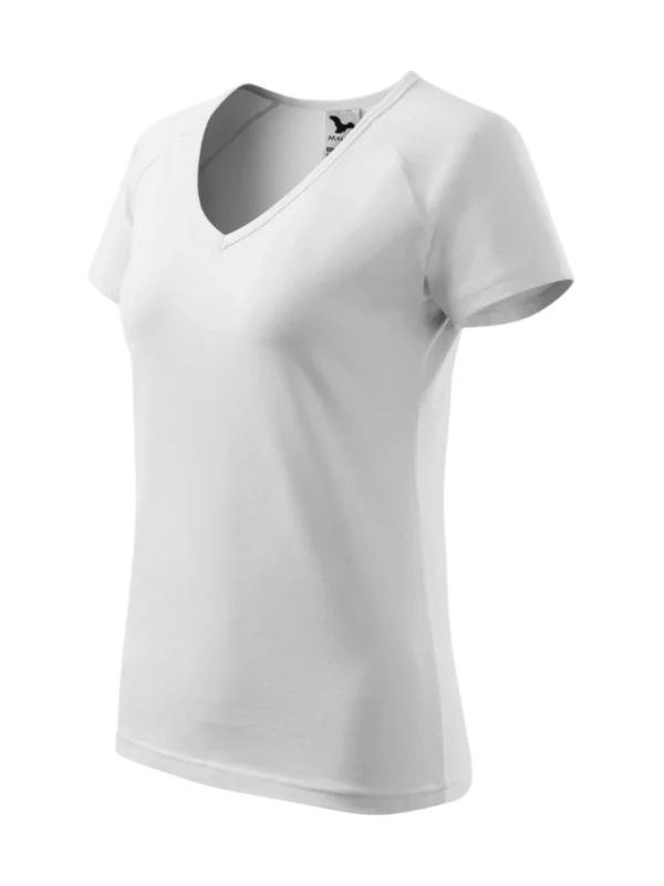 Koszulka bawełniana damska slim-fit Dream Malfini biała