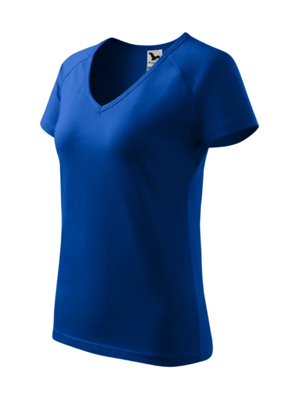 Koszulka bawełniana damska slim-fit Dream Malfini chabrowa