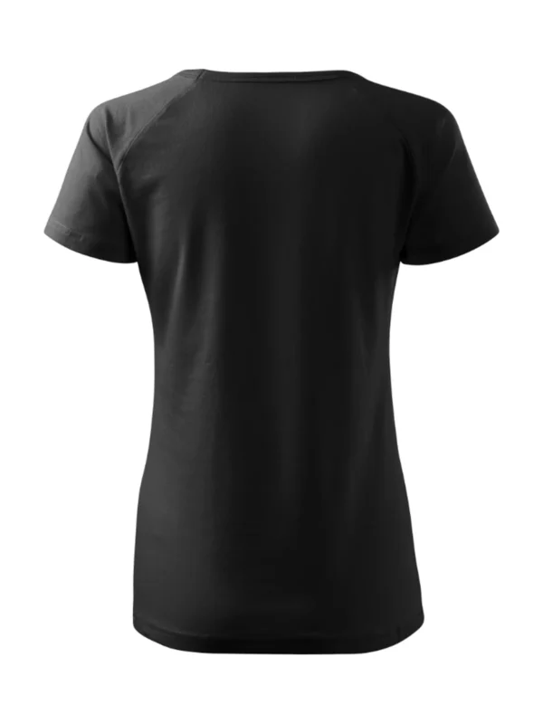 Koszulka bawełniana damska slim-fit Dream Malfini czarna