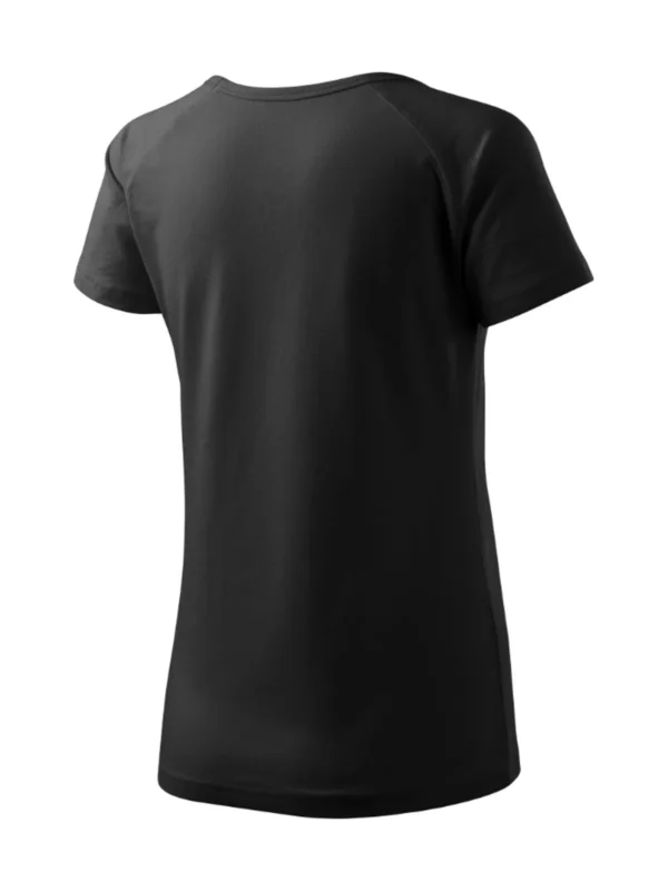 Koszulka bawełniana damska slim-fit Dream Malfini czarna