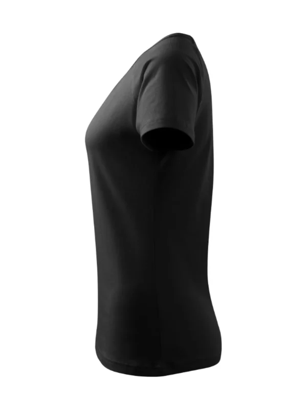 Koszulka bawełniana damska slim-fit Dream Malfini czarna