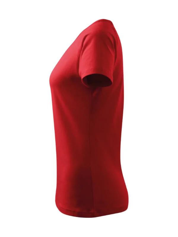 Koszulka bawełniana damska slim-fit Dream Malfini czerwona