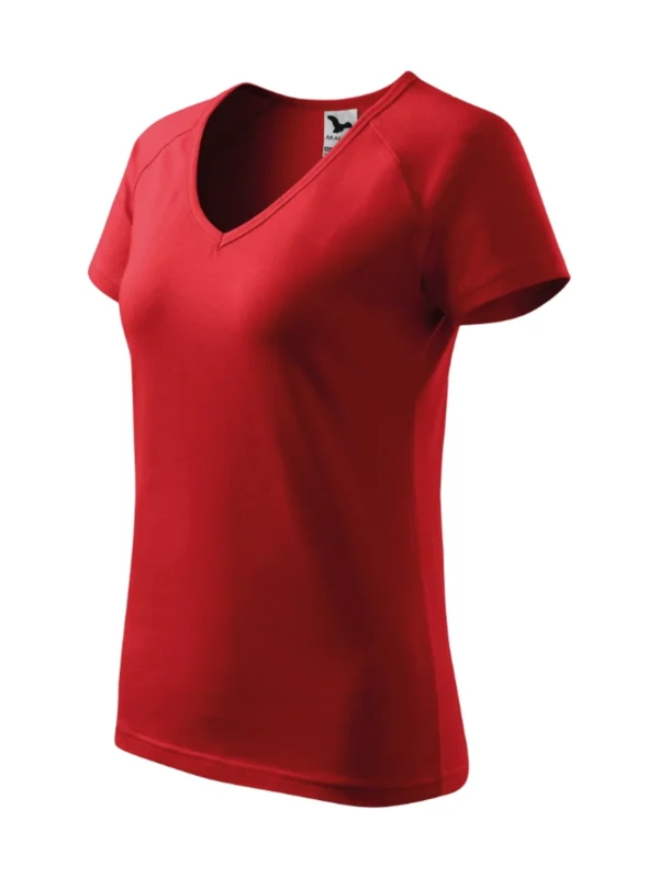 Koszulka bawełniana damska slim-fit Dream Malfini czerwona