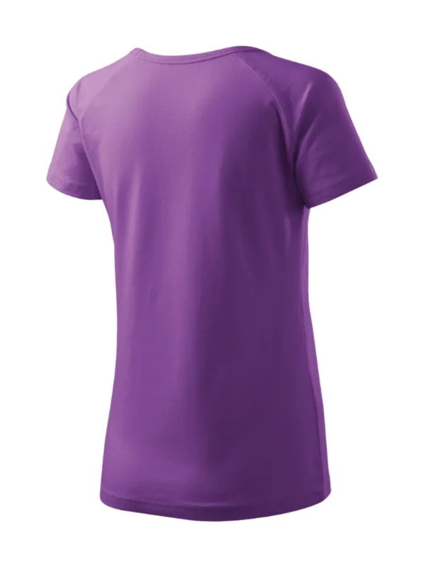 Koszulka bawełniana damska slim-fit Dream Malfini fioletowa