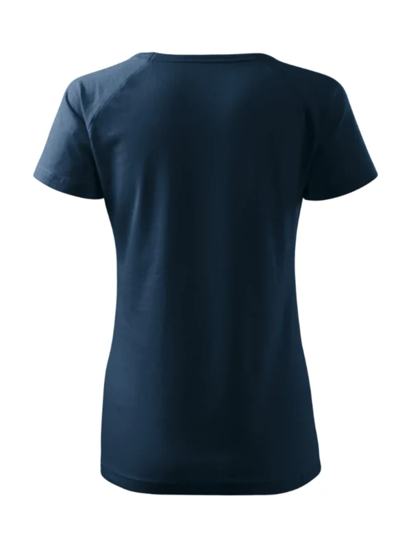 Koszulka bawełniana damska slim-fit Dream Malfini granatowa