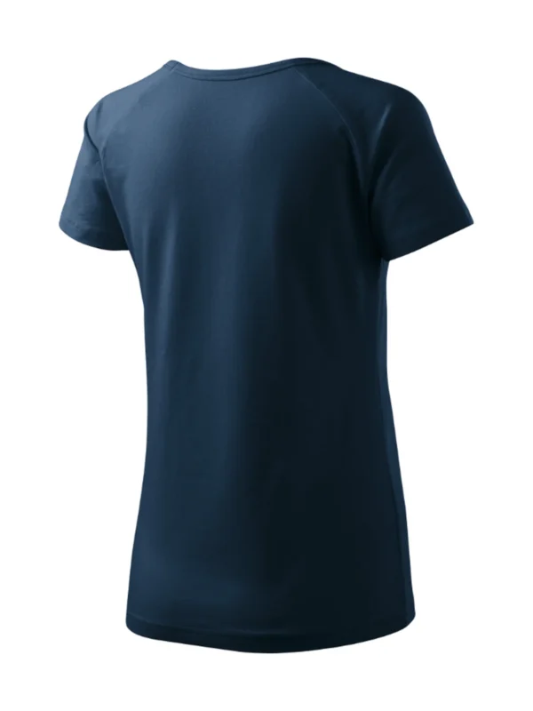 Koszulka bawełniana damska slim-fit Dream Malfini granatowa