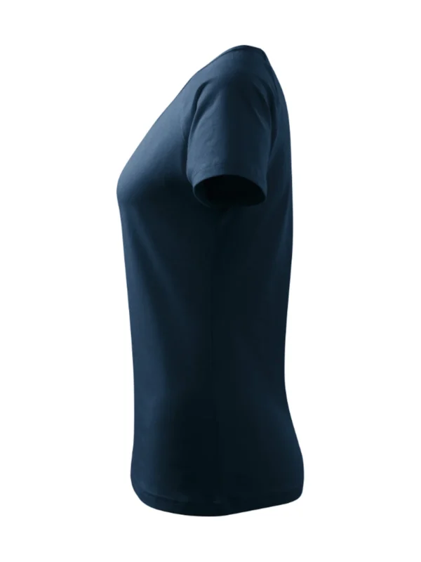 Koszulka bawełniana damska slim-fit Dream Malfini granatowa