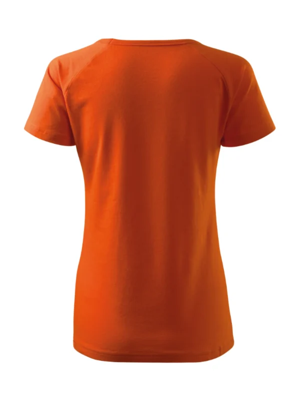 Koszulka bawełniana damska slim-fit Dream Malfini pomarańczowa