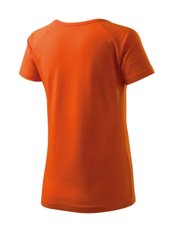 Koszulka bawełniana damska slim-fit Dream Malfini pomarańczowa