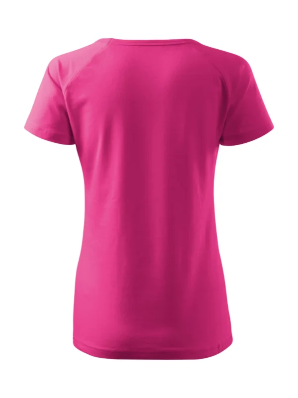 Koszulka bawełniana damska slim-fit Dream Malfini purpurowa