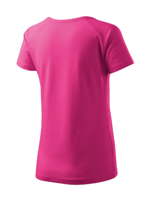 Koszulka bawełniana damska slim-fit Dream Malfini purpurowa