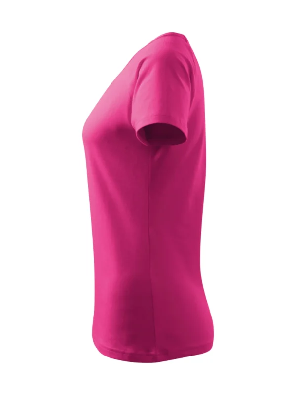 Koszulka bawełniana damska slim-fit Dream Malfini purpurowa