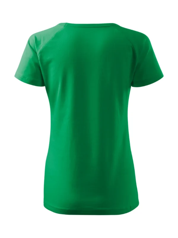 Koszulka bawełniana damska slim-fit Dream Malfini zielona